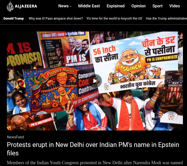 International media coverage
